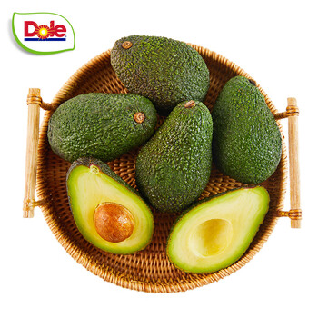 Dole 非即食秘鲁牛油果单果130g 6粒装 “森林奶油” 源头直发包邮