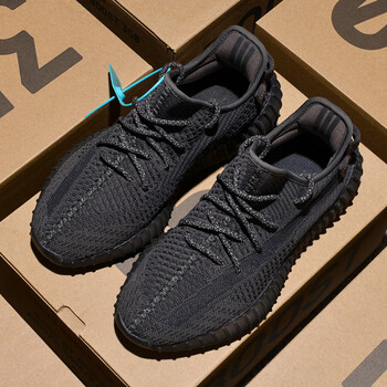 ahrm椰子鞋男鞋350满天星夏季轻便透气男女同款潮鞋 黑天使 43