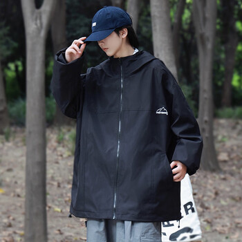 骏于鈊cityboy日系机能风冲锋男衣服外套男山系户外仿水登山服美式