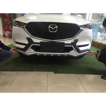 润华年 马自达cx-5保险杠2017款第二代cx5前后护杠护板改装2018防撞护