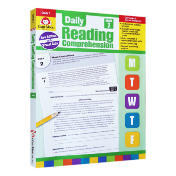 Evan Moor 每日练习系列丛书 阅读理解 完整版 七年级 Daily Reading Comprehension Grade 7 TE