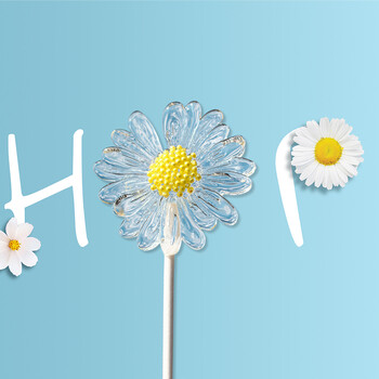 小雏菊棒棒糖儿童星空diy网红礼盒高颜值盒装创意可爱手工定制0 透明