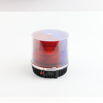 灯高亮度移动式路障闪灯高亮度充电款式警示灯红蓝色带点烟器头充电