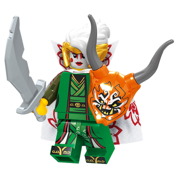 幻影忍者大电影反派科普特加满都e先生拼装积木玩具男孩 007晴美公主