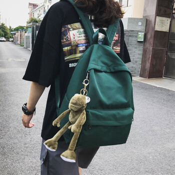 疆誉双肩包女韩版高中生ins风超火时尚初中生简约百搭小清新书包男大学生大容量日系原宿背包绿色带挂件 图片价格品牌报价 京东 疆誉双肩包女韩版高中生ins风超火时尚初中生简约百搭小清新书包男大学生大容量日系原宿背包绿色带挂件 图片价格品牌报价 京东