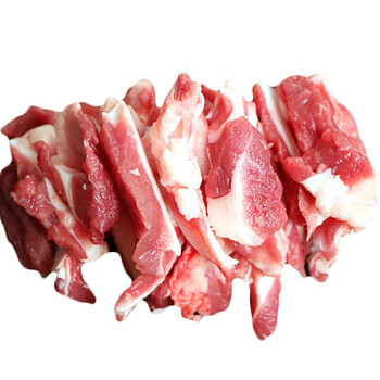 国产软骨羔羊方切羊肉甘肃湖羊肉无膻味带脆骨羊肉1斤现宰现发无膻味