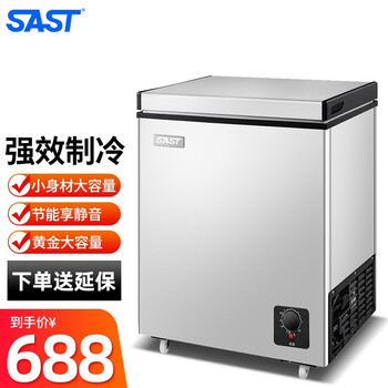 Sast家用小冰柜小型冷冻柜冷藏柜单温小冷柜bd 119s161l 全国联保 图片价格品牌报价 京东
