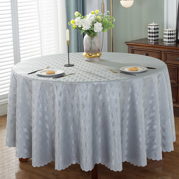 pu 酒店桌布防水防油免洗防烫大圆桌圆形台布餐厅餐桌布北欧pu餐桌垫