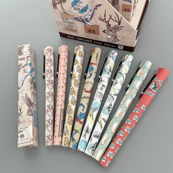 晨光(mg) 小小世界限定盲盒笔直液式走珠笔动物创意高颜值ins日系速干