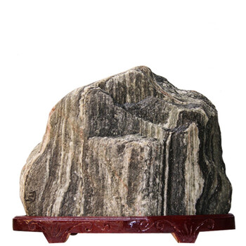 石摆件泰山石敢当原石办公室靠山石头摆件客厅家居玄关小摆件庭院石头