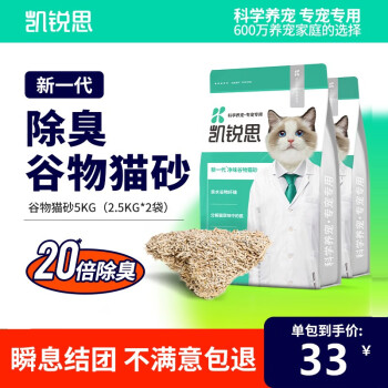 【趋势分析】猫砂价格历史走势变化及推荐|凯锐思谷物猫砂