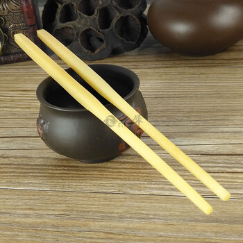 牛骨筷子整根牛骨头制作吃饭用送礼领导家用餐具 20cm牛骨筷子1双