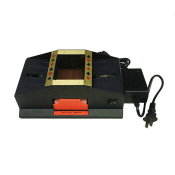 百家乐德州扑克2副牌洗牌器 2用电源洗牌机 冲钻特惠