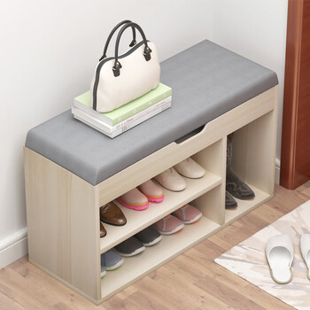 储物简易鞋柜穿鞋凳玄关鞋子架收纳凳子【行情 报价 价格 评测】-京东