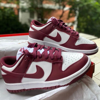 sbdunklow酒红dunk鞋子休闲鞋流行百搭男女同款运动板鞋dunk酒红36