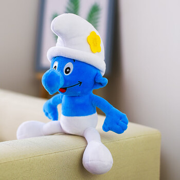 蓝爸爸蓝妹妹笨笨送礼布娃娃儿童玩偶送男女宝生日节日礼物 蓝笨笨 45