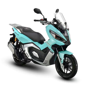 憨果熊三業赛博adv复古水冷摩托车150踏板摩托车三叶整车国四全国可