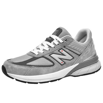 新百伦990v5慢跑鞋男运动跑步鞋减震增高复古鞋男 元祖灰 39