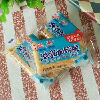 钙奶饼干 青援浓乳加钙韧性饼干散装糕点零食整箱老式怀旧 【三斤装】