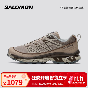 萨洛蒙（Salomon）男女款 城市轻户外舒适透气休闲运动鞋 XT-6 EXPANSE COZY 牛津棕 477947 42 (UK 8丨 42)