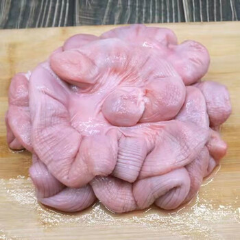 新鲜猪花肠脆肠猪房子猪子宫猪胎盘猪下水批发全套 新鲜猪花肠2斤装
