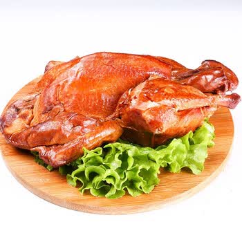 天津国顺烧鸡整只烧烤扒鸡肉卤味手撕烧鸡熟食特产700g只国顺烧鸡约