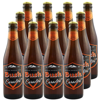 比利时进口啤酒布什系列啤酒bush布什啤酒330ml12瓶