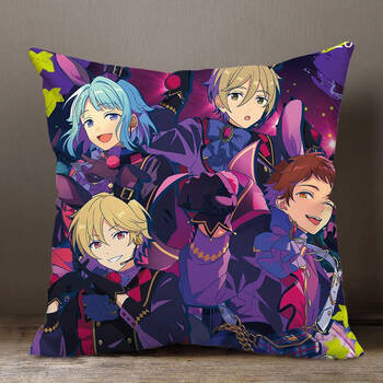 偶像梦幻祭抱枕梦幻祭周边被子两用沙发客厅办公室车用靠垫diy定制