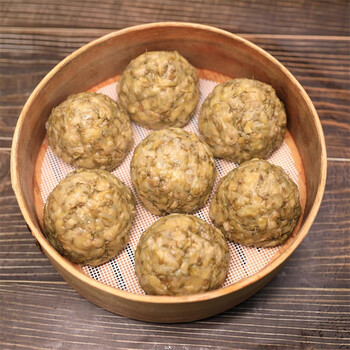 法贝卡槐花窝窝头23年馒头粗粮槐花纯手工健康山东美味早餐现摘槐花