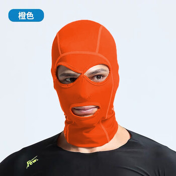 防水母游泳头套 few飘牌男女脸基尼 防晒 游泳潜水帽潜水头套防水母