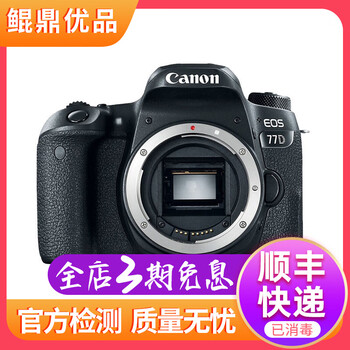 佳能/CANON  80D 60D 70D 77D 50D 90D 半画幅 二手单反相机 佳能77D 单机 95新