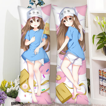 麦思伦工作细胞血小板等身抱枕二次元动漫周边定制红白血球长抱枕靠