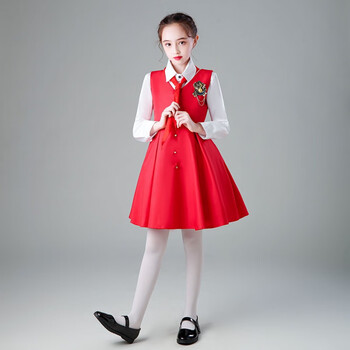 小黄鸭森活六一儿童节演出服男女孩合唱服装312岁小学生演讲比赛朗诵