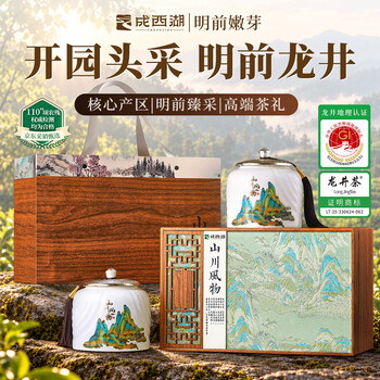 成西湖龙井2026新茶绿茶特级250g杭州明前茶叶礼盒装正品送老丈人礼品