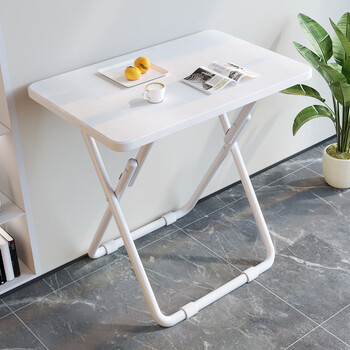 馨怡福塑料折叠桌家用小桌子学习餐电脑桌可升降便携式户外电脑书桌