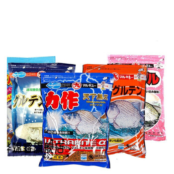 丸九饵料日本进口材质鱼饵鲫鱼套餐鲫四季力作轻麸黑坑野钓钓鱼配方金