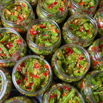 江西当季特产腌空心菜腌菜辣椒酱香辣下饭菜贡菜即食凉拌辣菜 腌