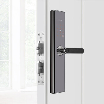 旗舰自营王力专用防盗门指纹锁适配王力门专用指纹锁三锁舌超防固心锁