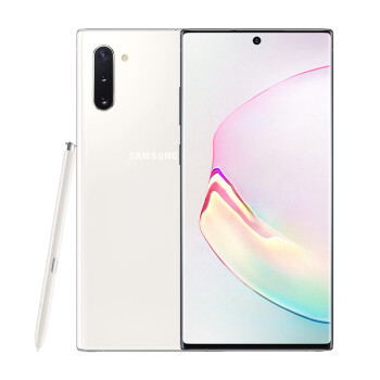 【移动合约版】三星 Galaxy Note10 智能S Pen 骁龙855 4G手机 8GB+256GB 密斯白 全网通 双卡双待 游戏手机