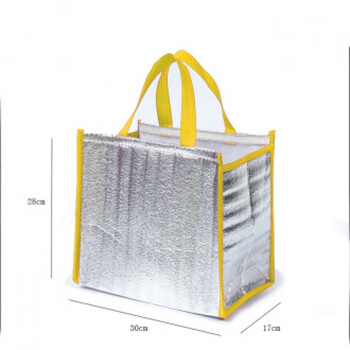 物匠(wujiang) 手提保温袋一次性食品冷藏保鲜袋外卖保冷袋加厚定制