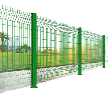 韵晴 桃型柱护栏网铁丝网防护网围栏围墙围网栅栏防护栏小区别墅机场