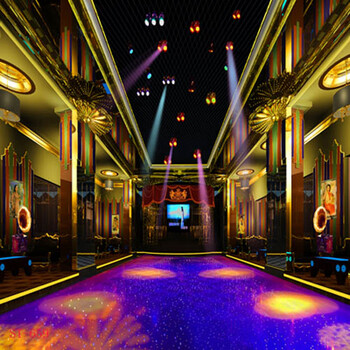 网络直播背景布3d主播背景墙超炫灯光舞台主播背景布dj打碟立体 黑色