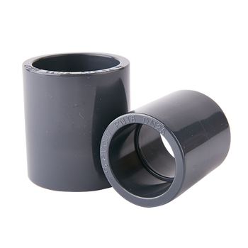 直接 国标upvc塑料给水管管件 直通 接头 化工管配件 dn100(内径110mm