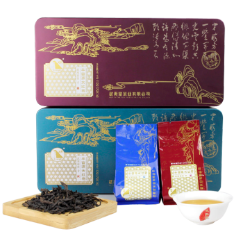 武夷大红袍 武夷山岩茶 乌龙茶 浓香自饮口粮茶 中火醇香茶叶 半亩源 半亩源组合装224g