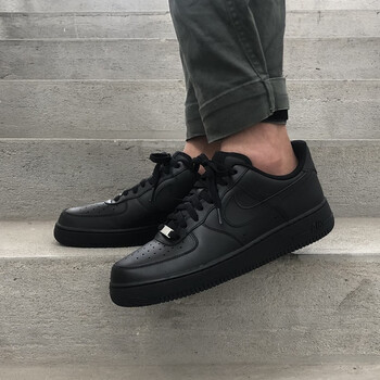 nike耐克airforceaf1纯黑空军一号板鞋运动鞋男鞋休闲鞋