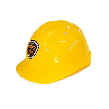 儿童安全帽幼儿园头盔小学生工程帽表演道具演出光头强帽安全头盔