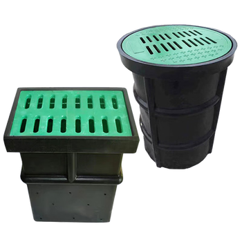 渗透井雨水收集井pe塑料加厚排水检查井窨井海绵溢流雨水口拦污 