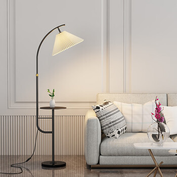 灯古屋 落地灯现代简约客厅沙发灯收纳柜无线卧室房间书房床头灯充电