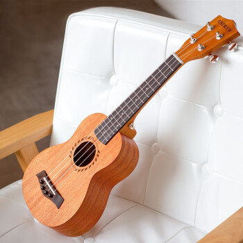 安德鲁尤克里里 乌克丽丽小吉他初学者女男ukulele 23寸一叶知秋+全套配件