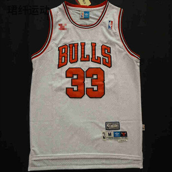 公牛队33号皮蓬球衣91罗德曼23号刺绣全明星北卡黑魂版篮球服男女 33